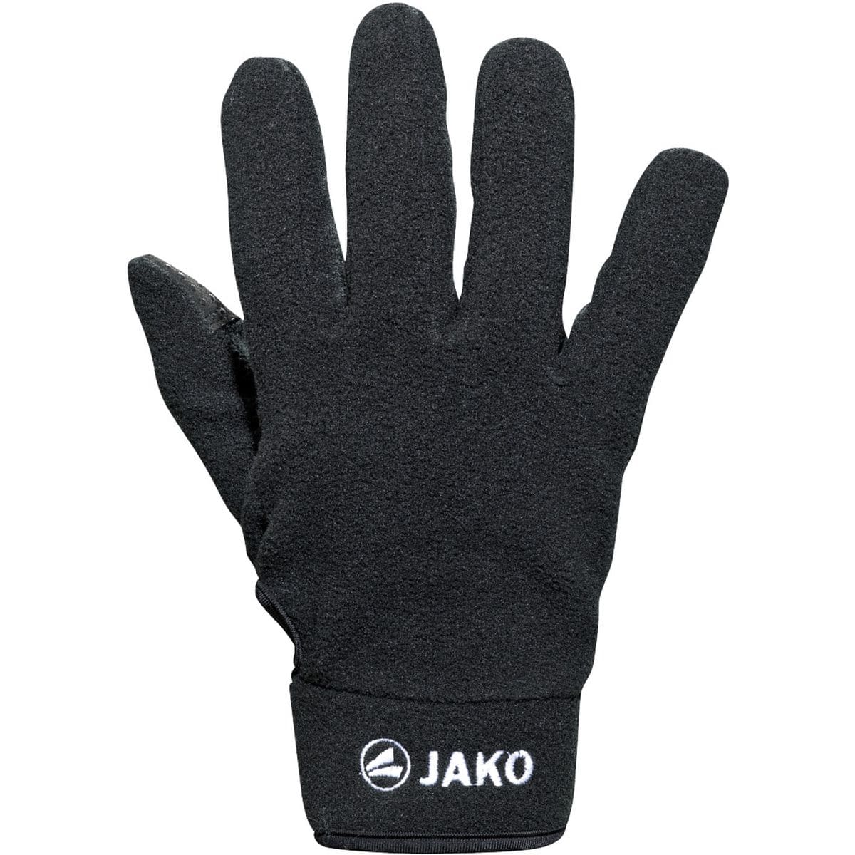 Feldspielerhandschuhe Fleece Kinder Fußballhandschuhe, schwarz 5