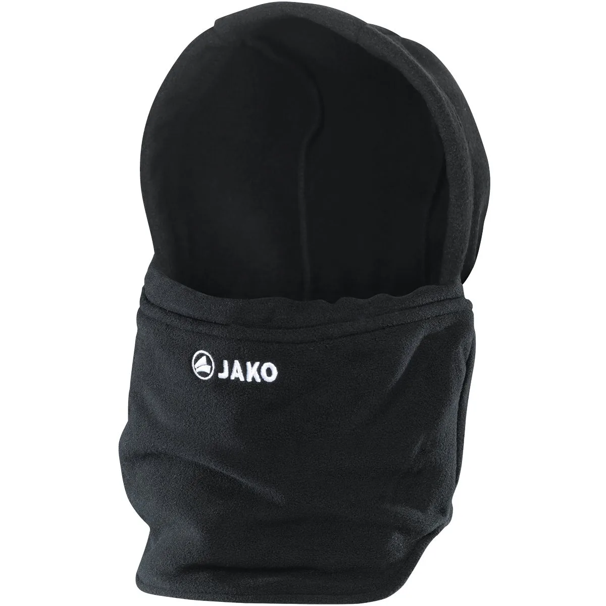 Jako Neckwarmer mit Mütze schwarz