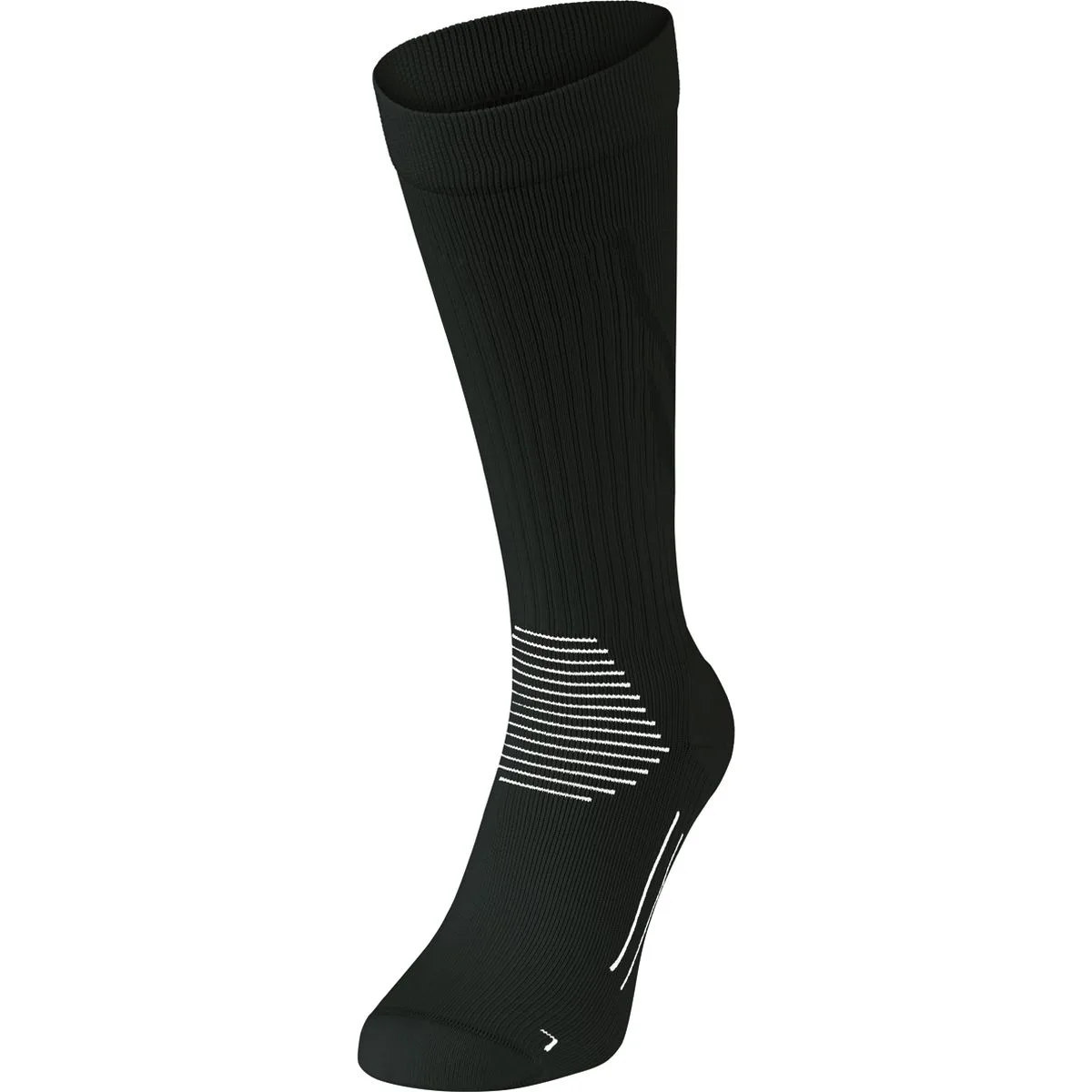 Kompressionsstrumpf Comfort Socken, schwarz 4