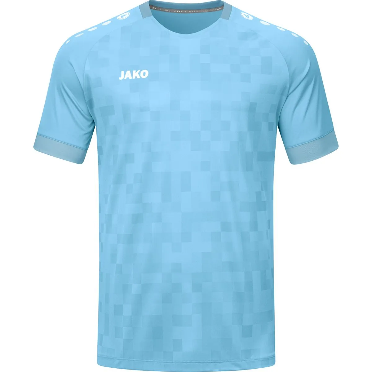 Pixel Kinder Trikot, hellblau 128