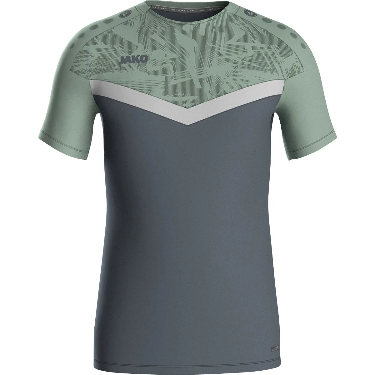 Jako Iconic Damen T-Shirt, grau 36