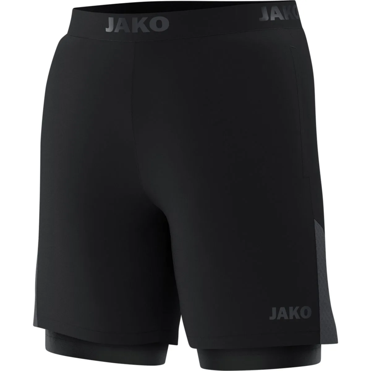 In-1 Power Damen Shorts, schwarz 36