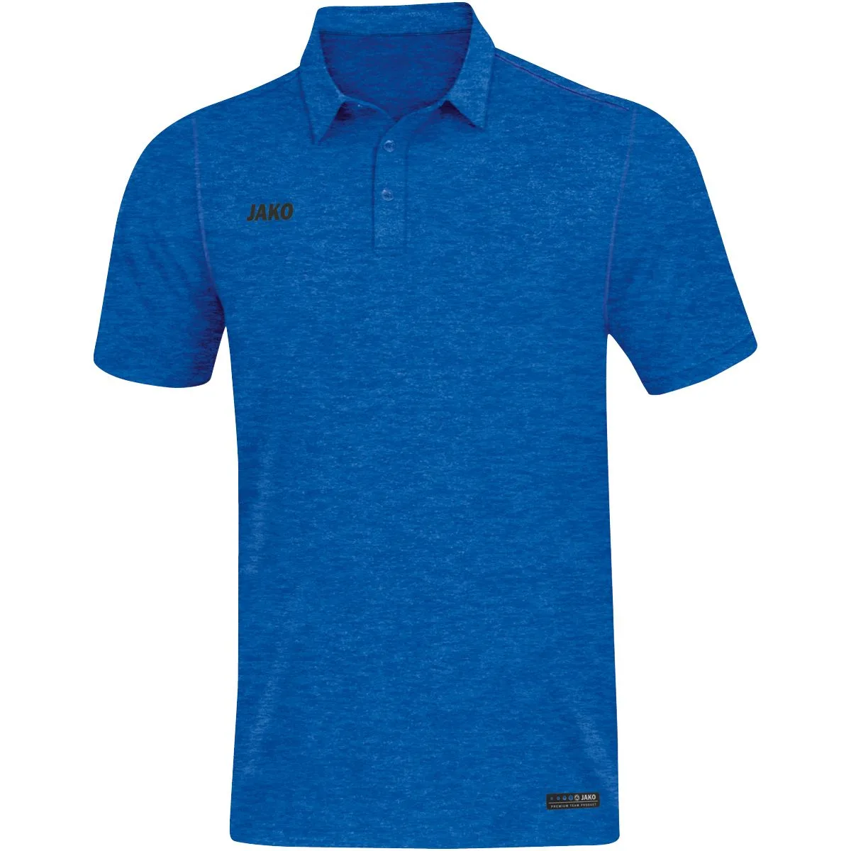 Premium Basics Damen Poloshirt, blau 40