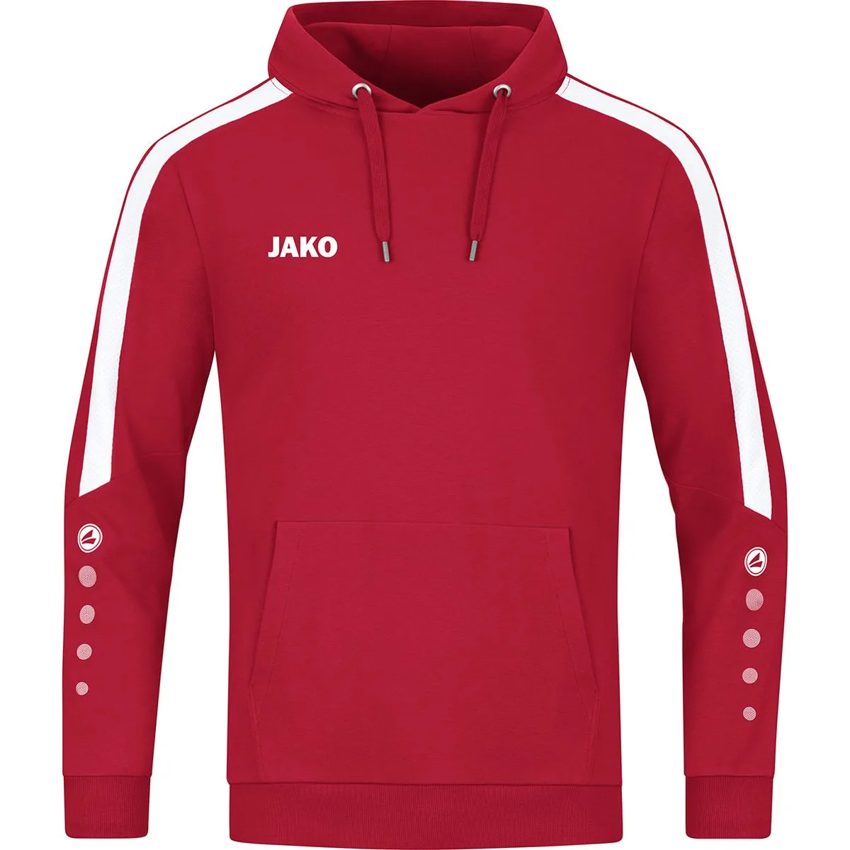 Jako Power Kapuzensweater, rot XXL