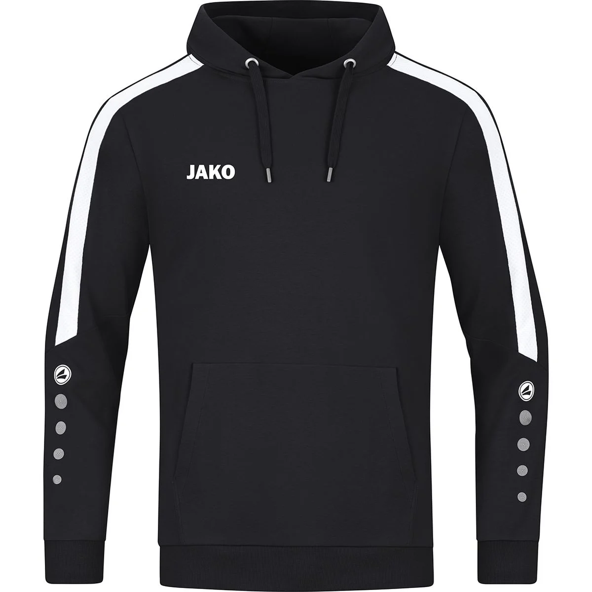 Power Damen Kapuzensweater, schwarz 42