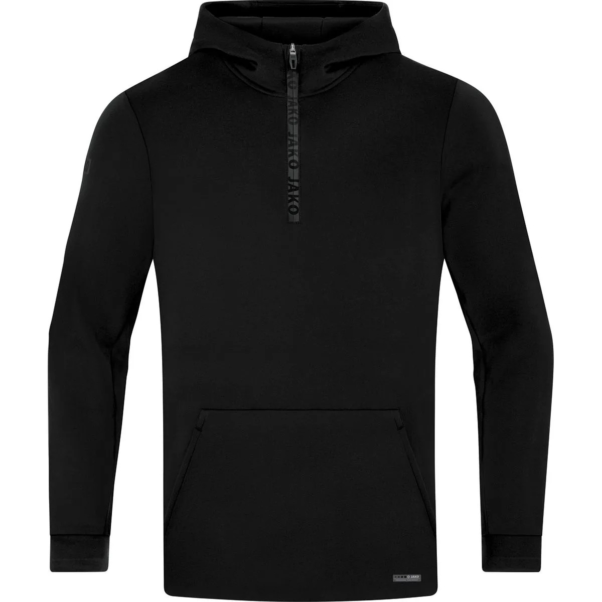 Zip Pro Casual Kapuzensweater, schwarz M