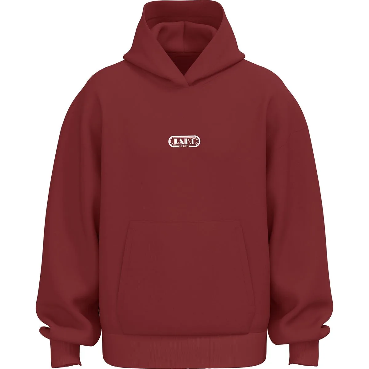 Jako Wardrobe Kapuzensweater, rot M