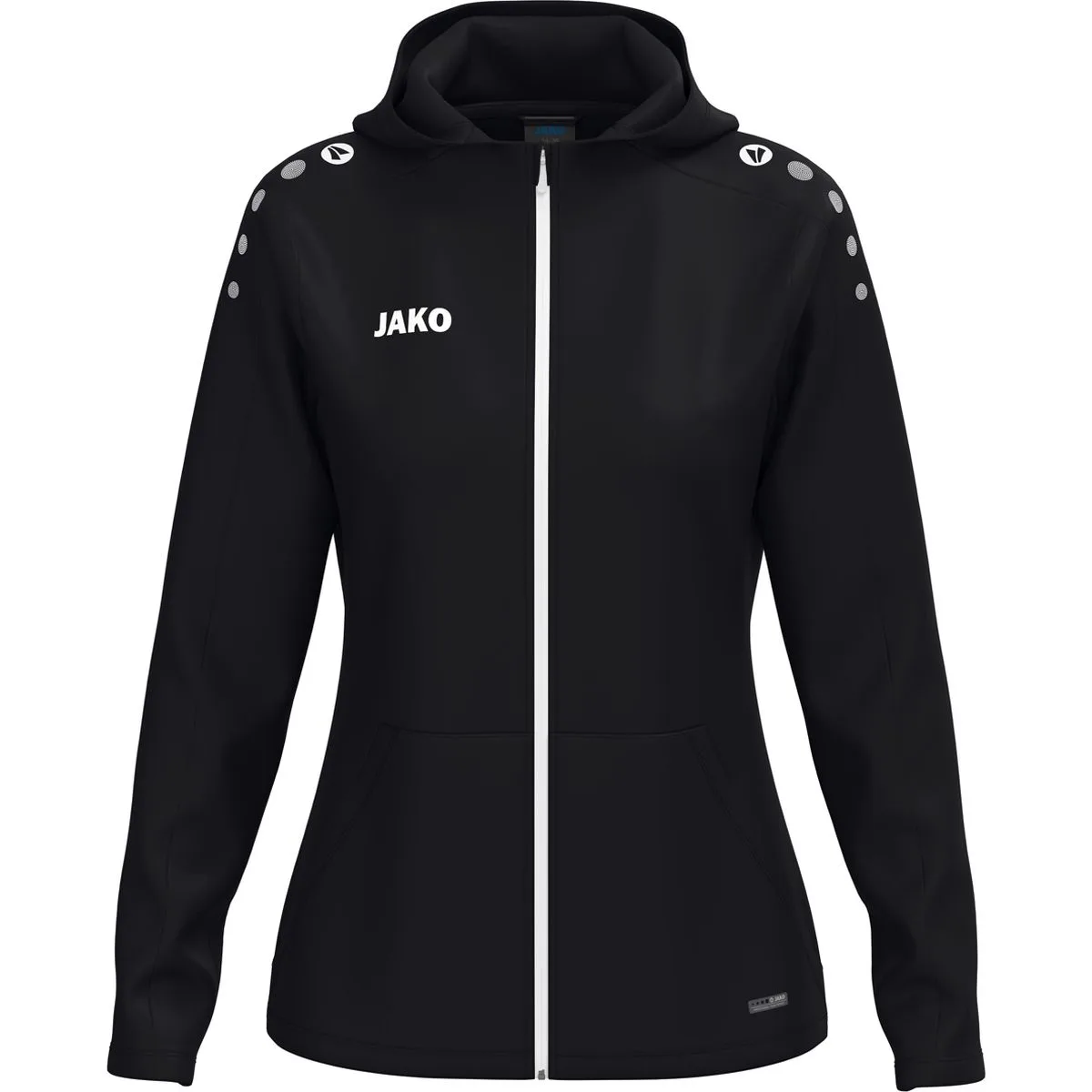 One Damen Kapuzensweater, schwarz 38/40