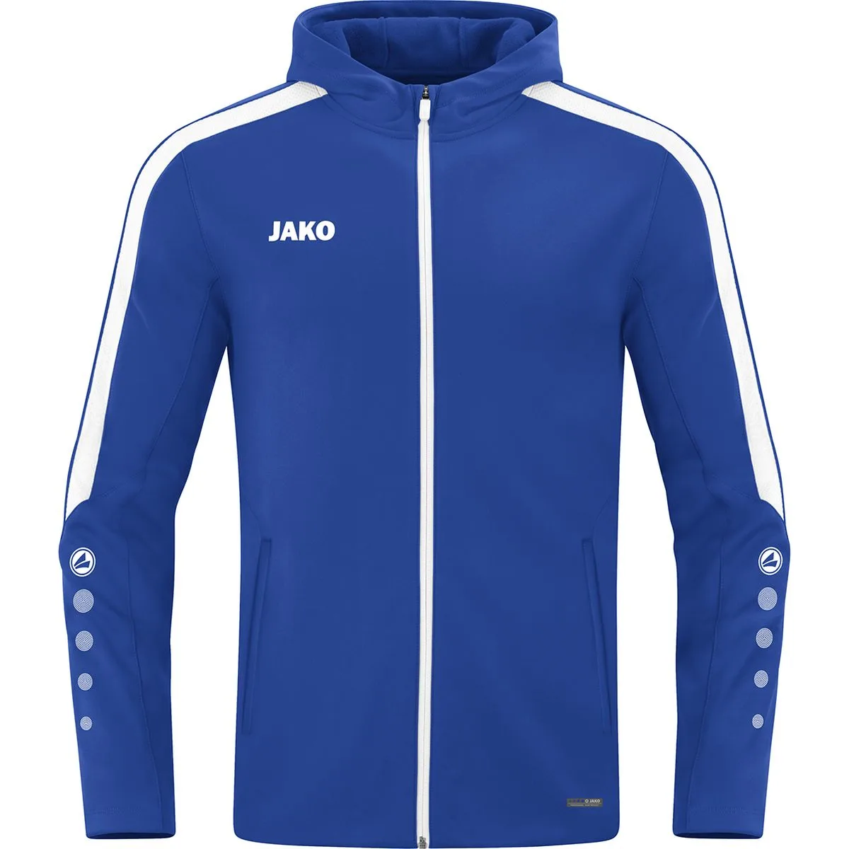 Power Damen Kapuzensweater, blau 40