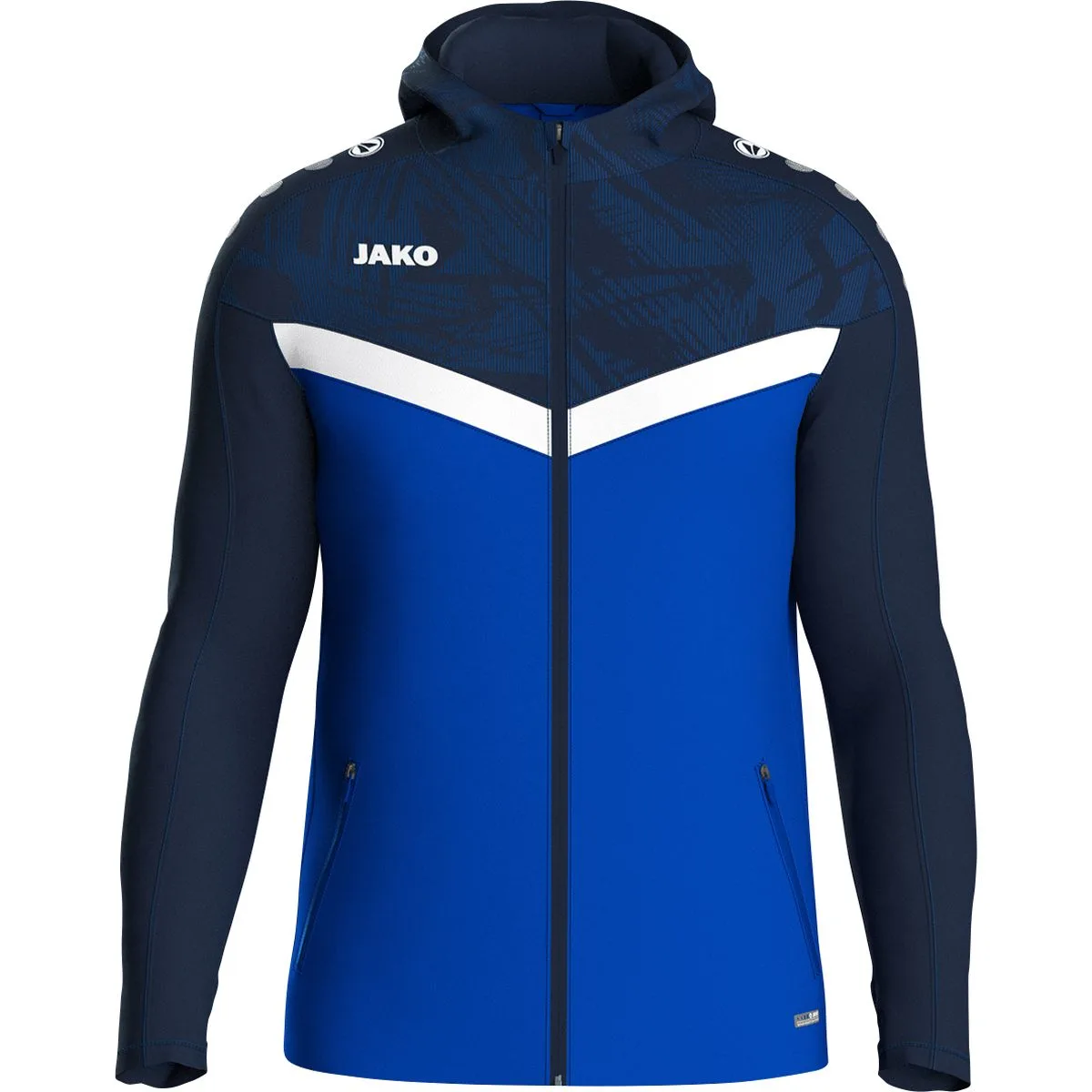 Iconic Kinder Kapuzensweater, blau 140