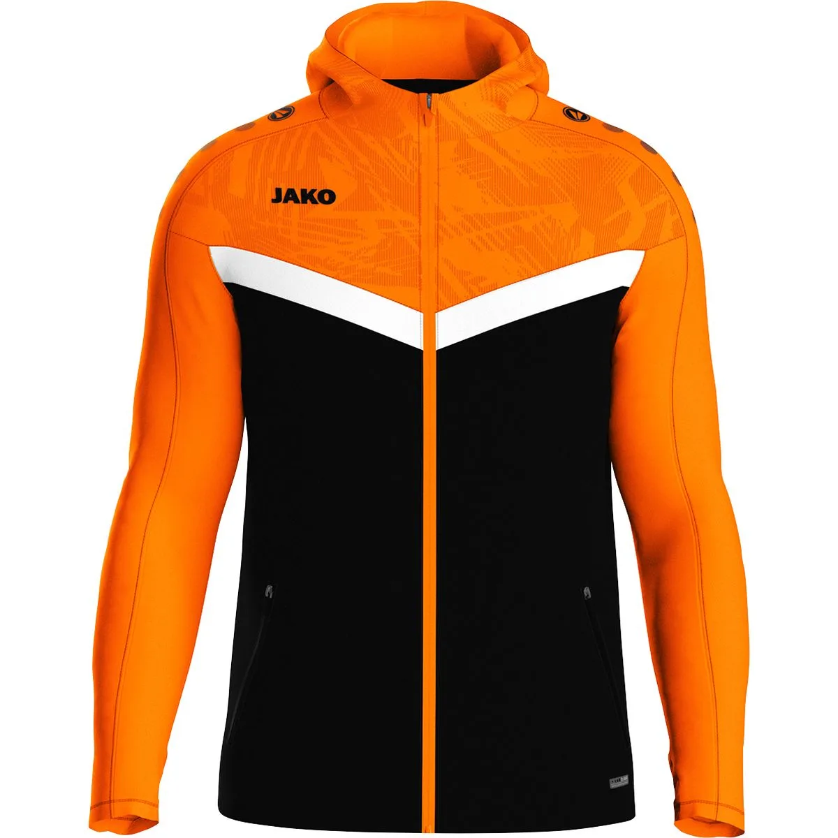Iconic Damen Kapuzensweater, schwarz 44