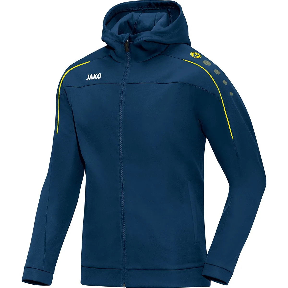 Classico Damen Kapuzensweater, blau 34