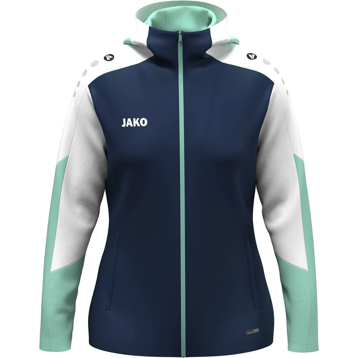 Dynamic Damen Kapuzensweater, blau M