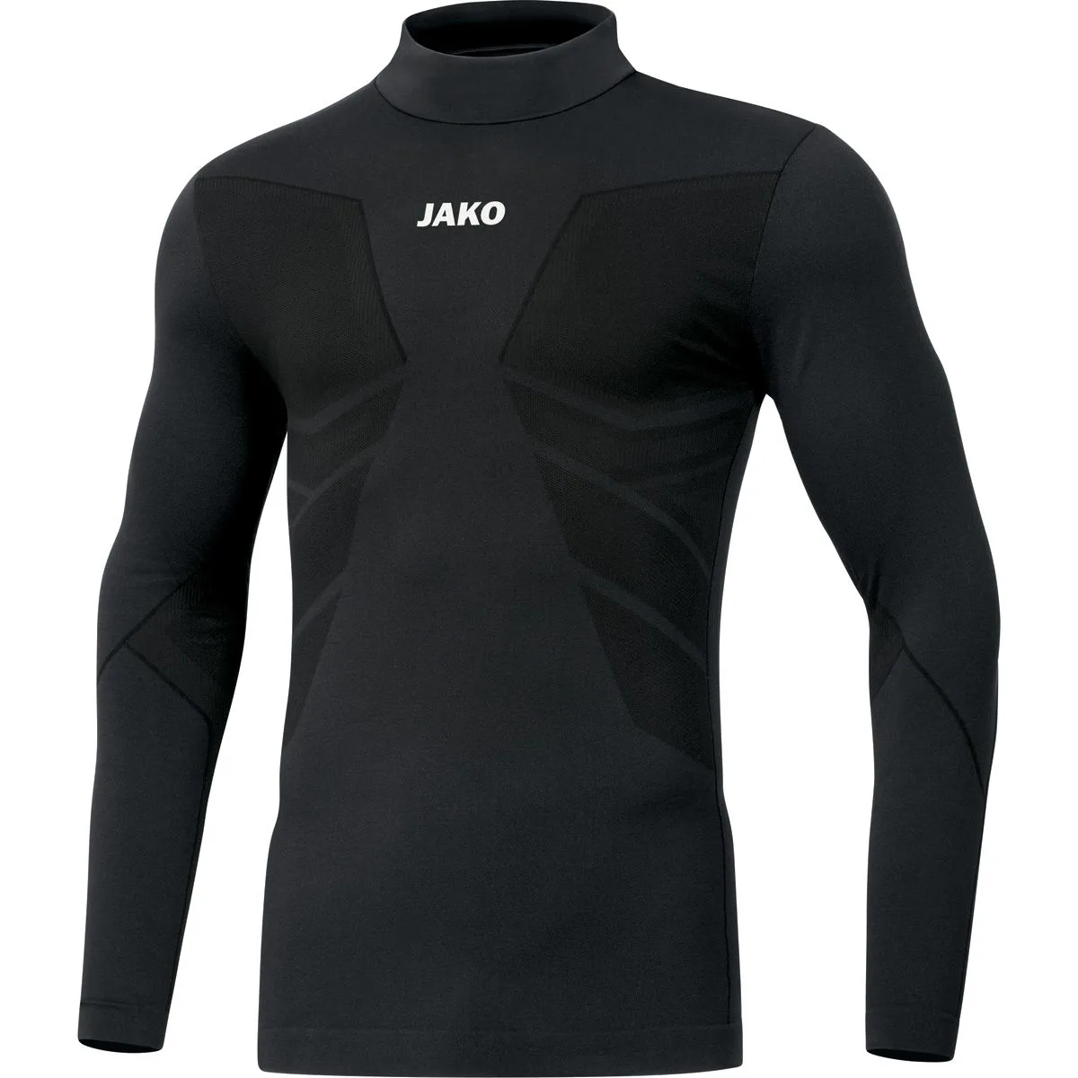 Jako Turtleneck Comfort 2.0 Kinder Unterhemd, schwarz