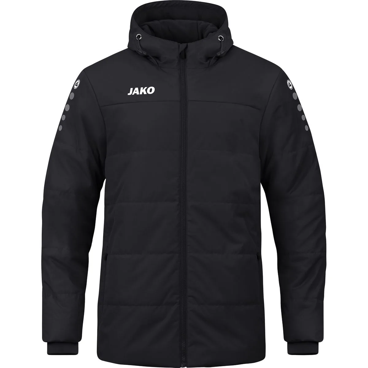 Jako Team Fußballjacke, schwarz S
