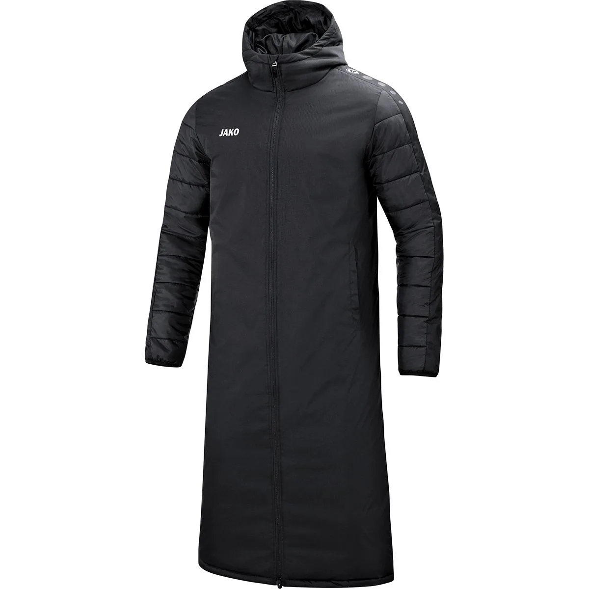 Bankmantel Team Fußballjacke, schwarz M