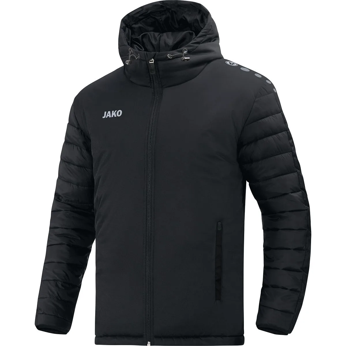 Jako Team Fußballjacke, schwarz M