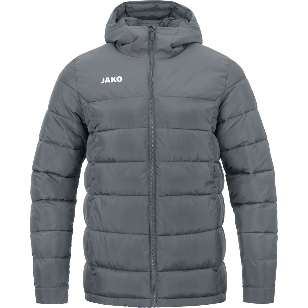 Stadionjacke Kinder Fußballjacke, grau 164