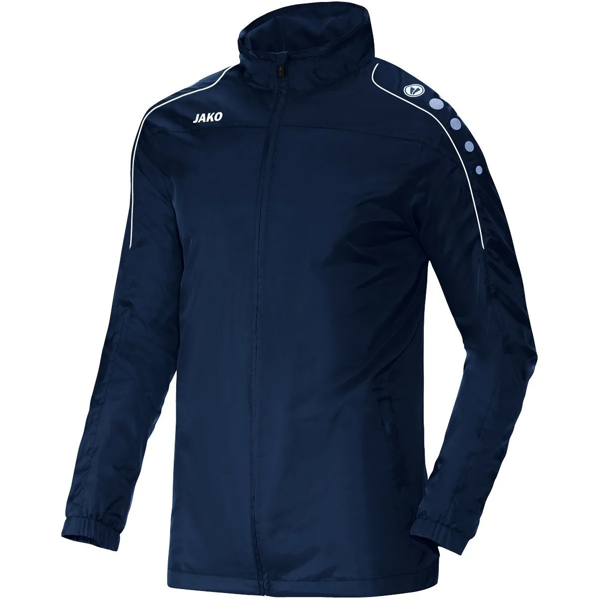 Jako Team Kinder Regenjacke, blau