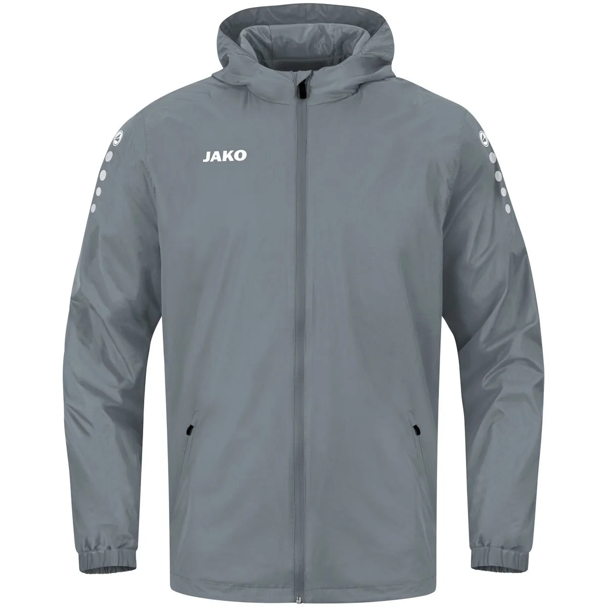 Jako Team 2.0 Kinder Regenjacke, grau