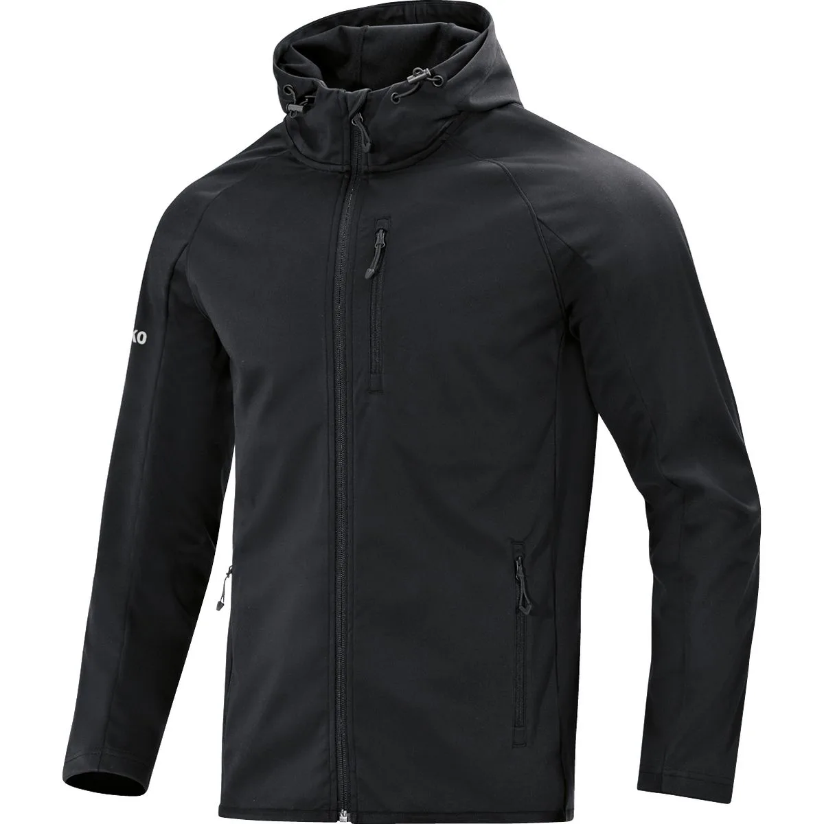 Light Fußballjacke, schwarz 3XL