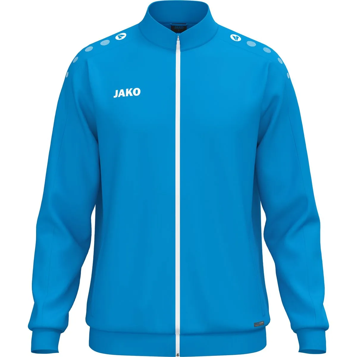 One Kinder Fußballjacke, blau 152