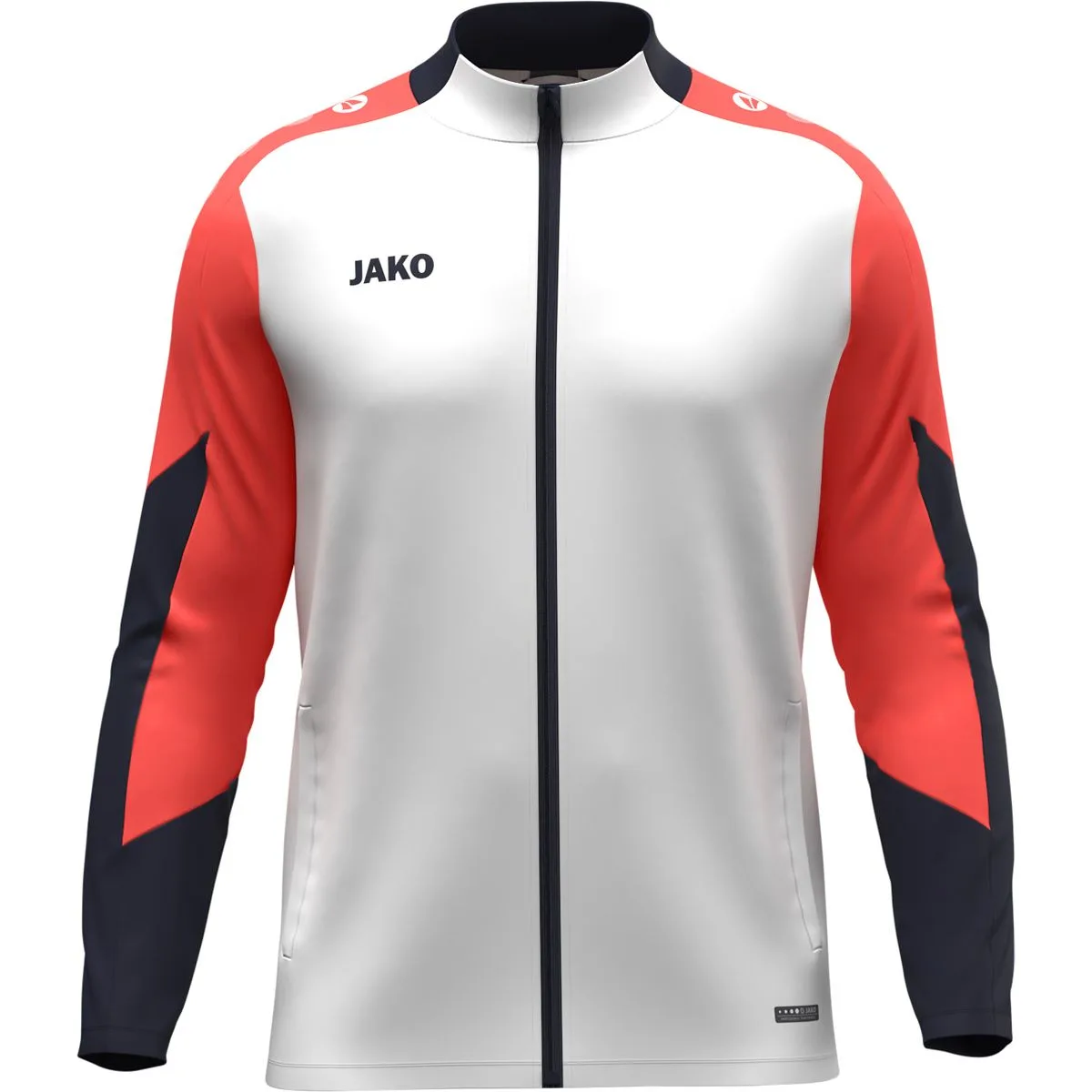 Jako Dynamic Fußballjacke, weiß M