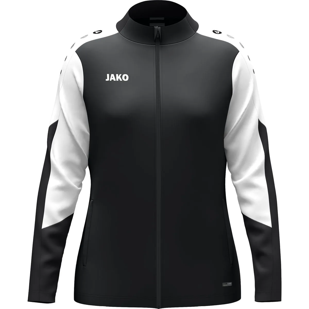 Dynamic Damen Fußballjacke, schwarz XL