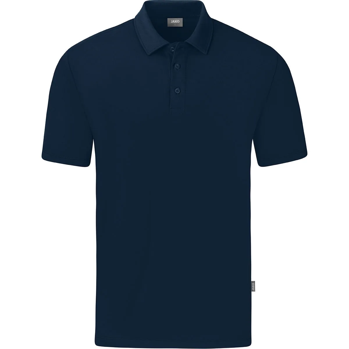 Organic Stretch Poloshirt, blau S