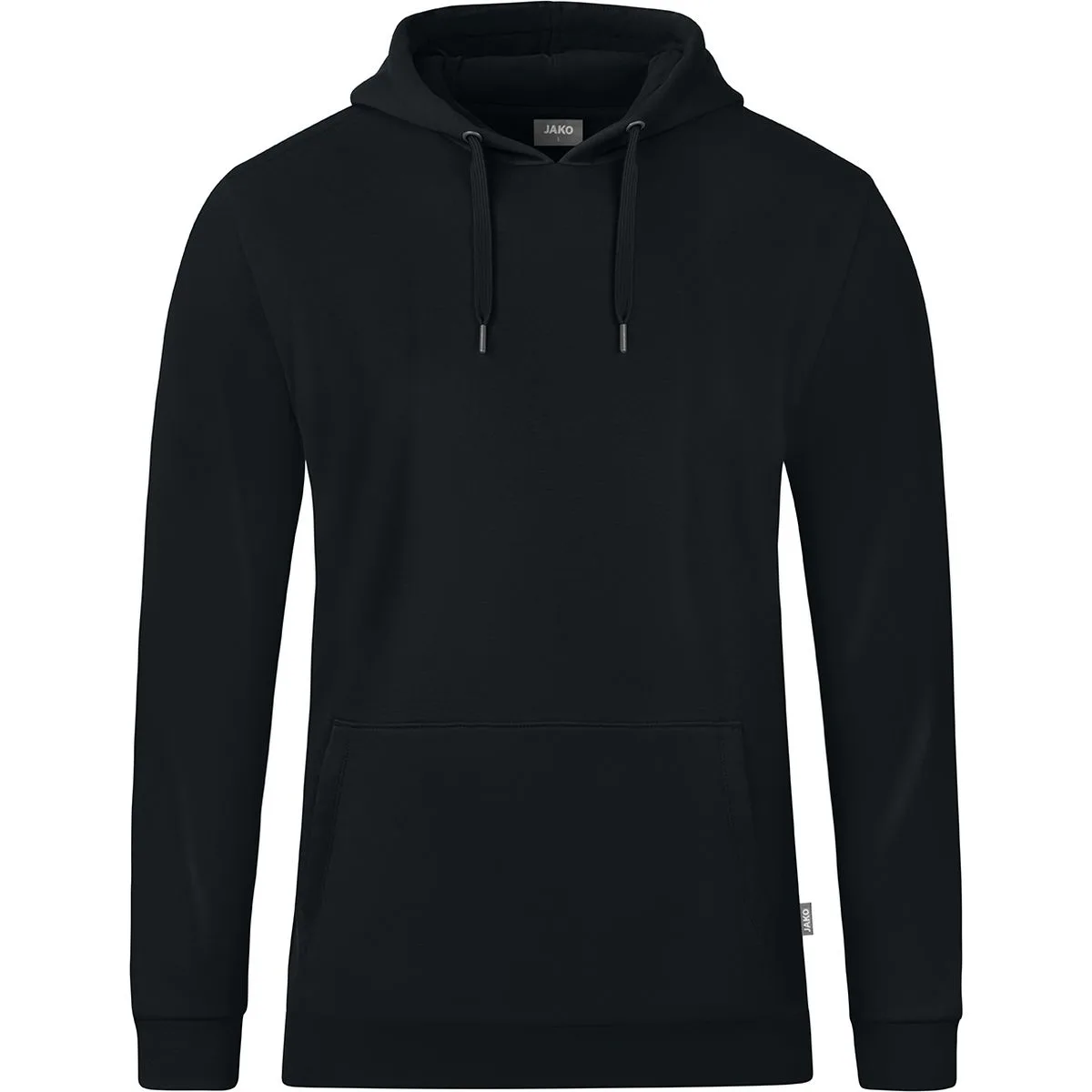 Organic Kinder Kapuzensweater, schwarz 152