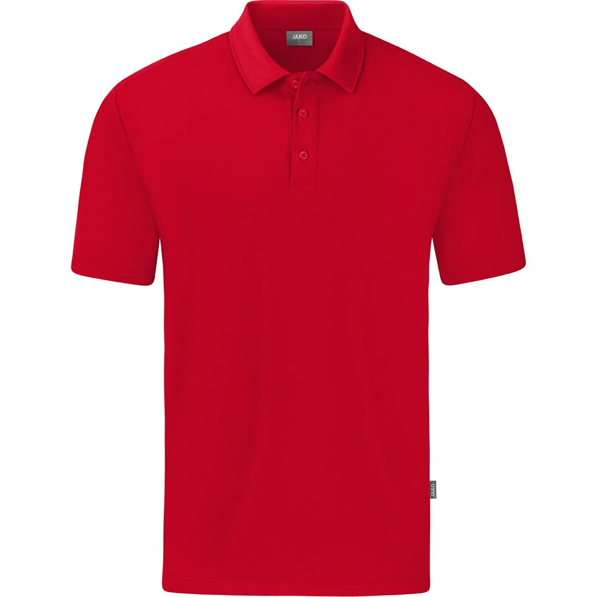 Organic Stretch Poloshirt, rot XL