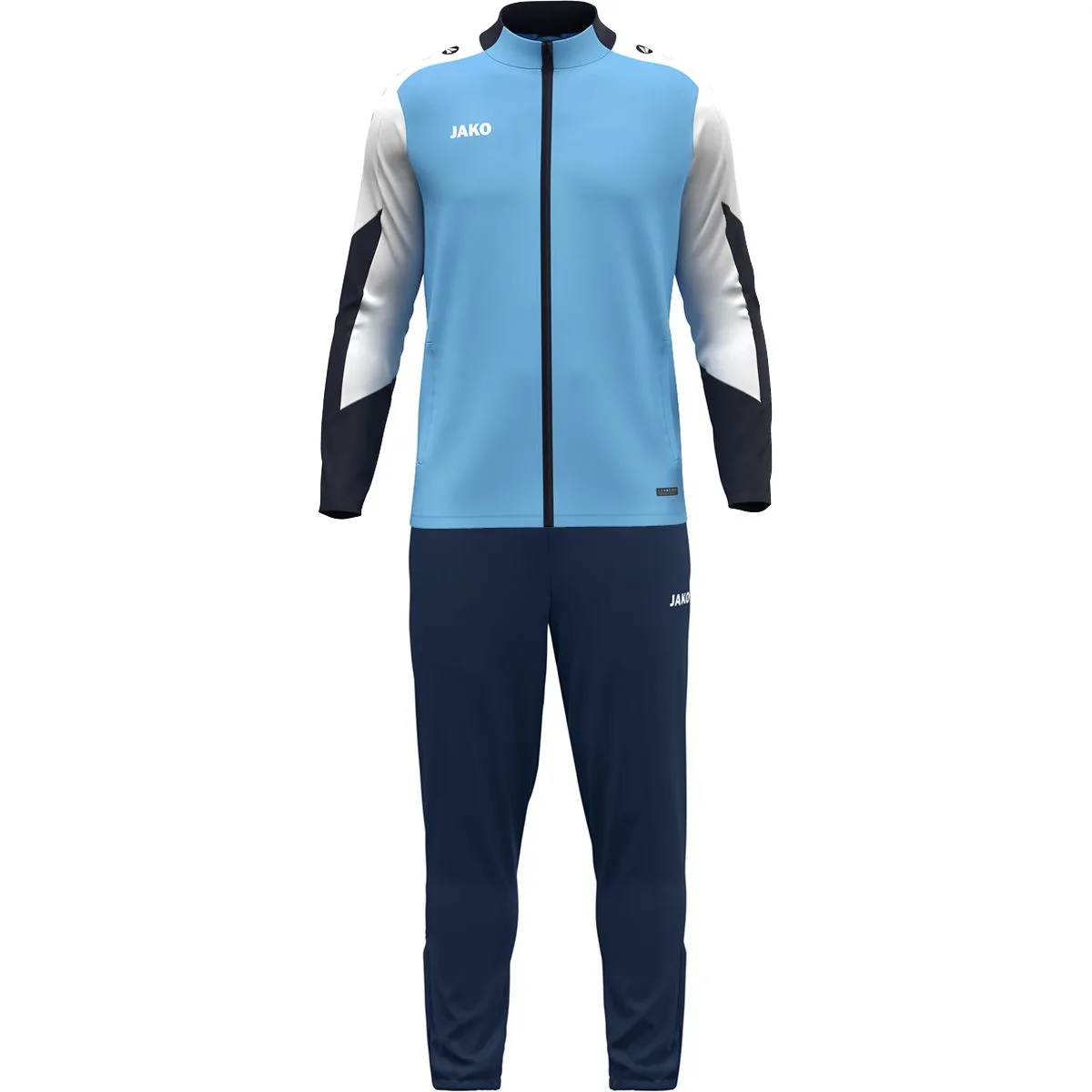 Polyesteranzug Dynamic Trainingsanzug, hellblau L