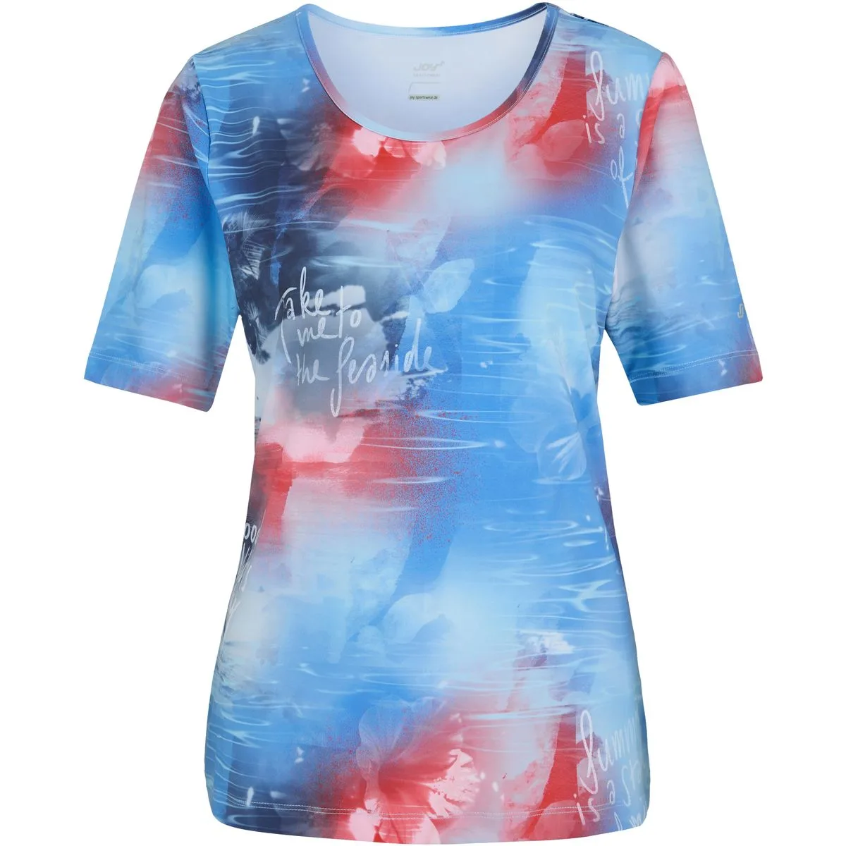 Ivanka Damen T-Shirt, blau 40