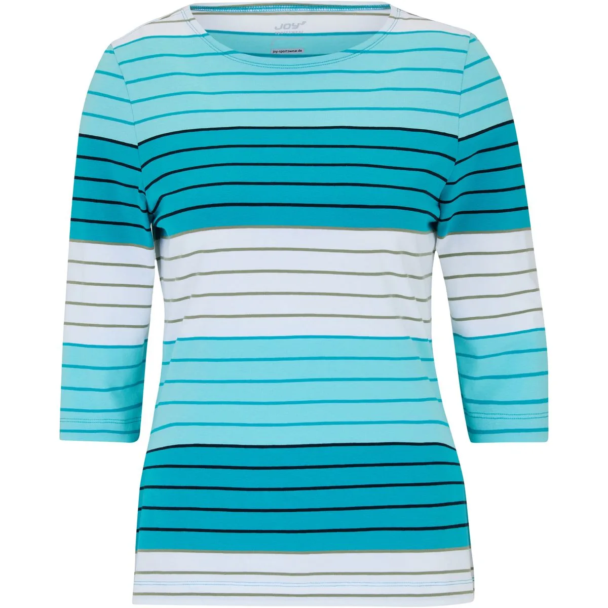 Luana 3/4 Damen Longsleeve, grün 48