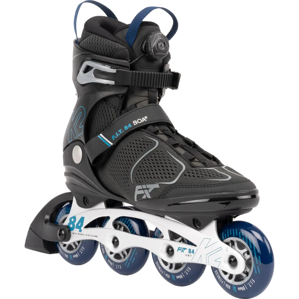K2 F.i.t. 84 Boa® Inlineskates, grau, Größe 40 ½ 886745962335