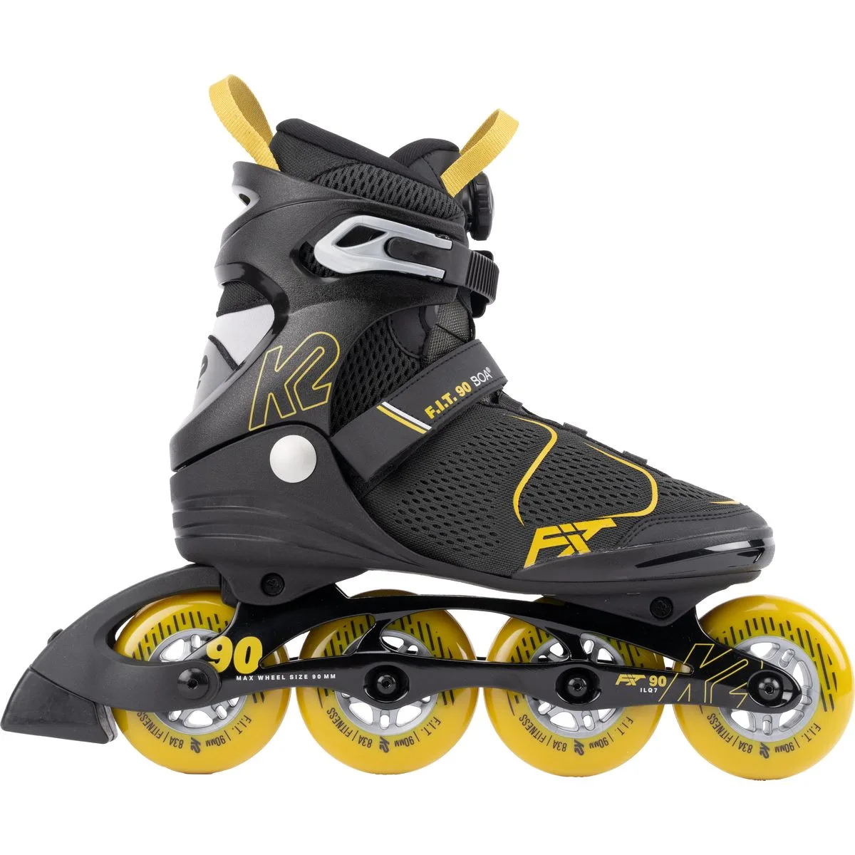 F.i.t. 90 Boa® Inlineskates, grau, Größe 42 42
