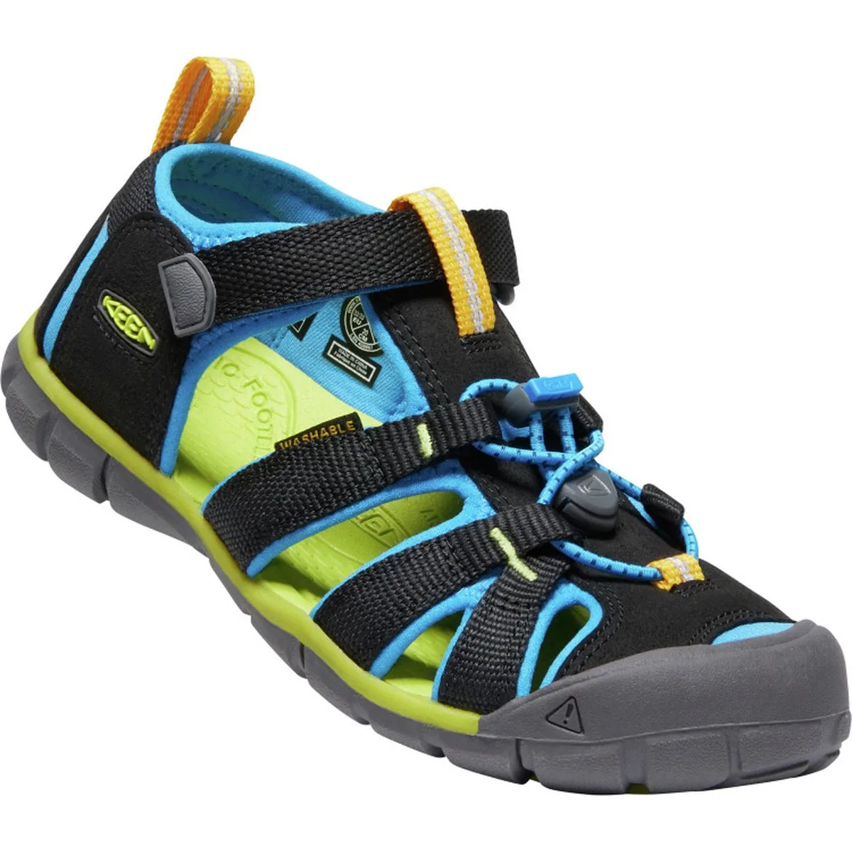Seacamp II CNX Kinder Sandalen, grau, Größe 38 38