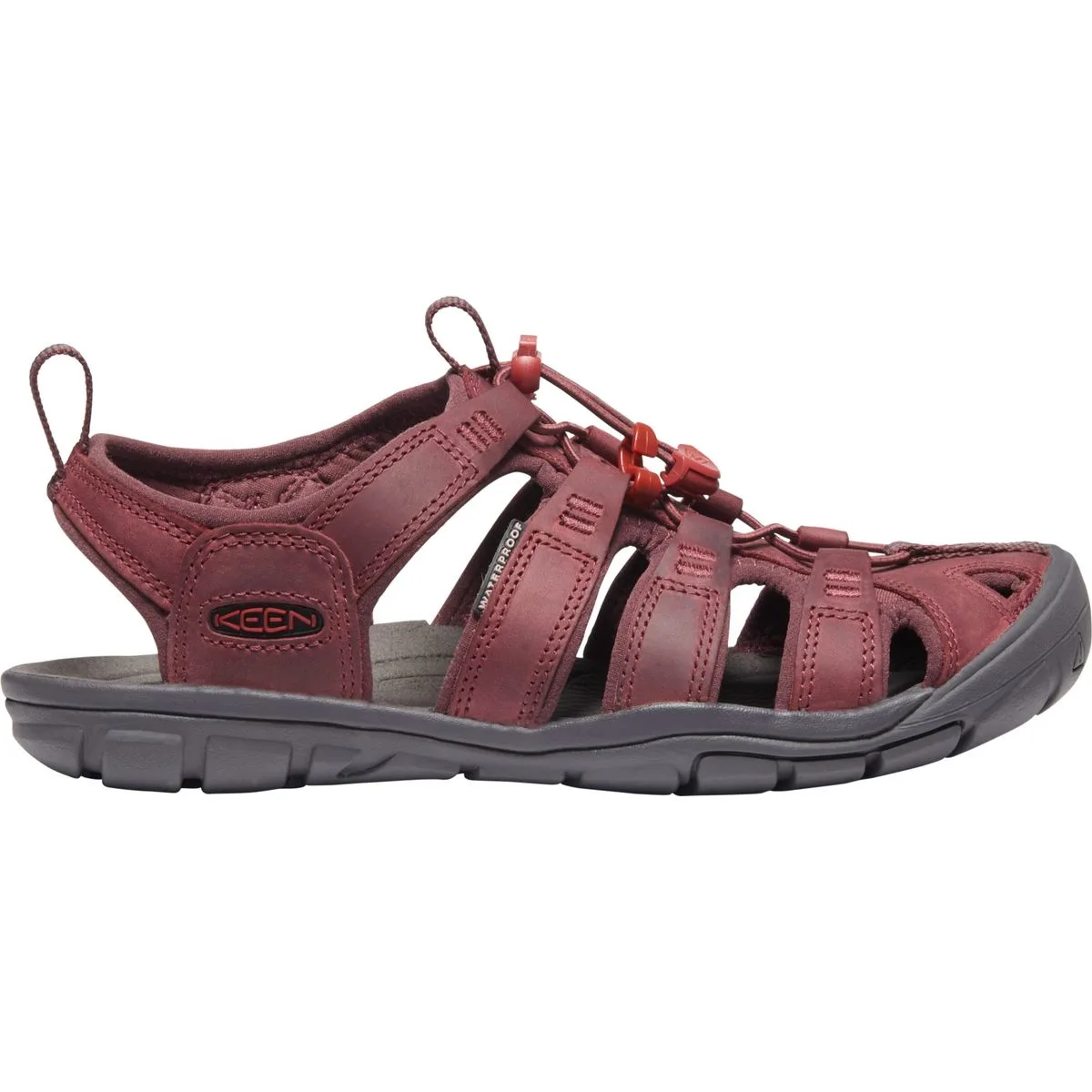 Clearwater CNX Leather Damen Trekkingsandalen, rot, Größe 40 ½ 40 ½