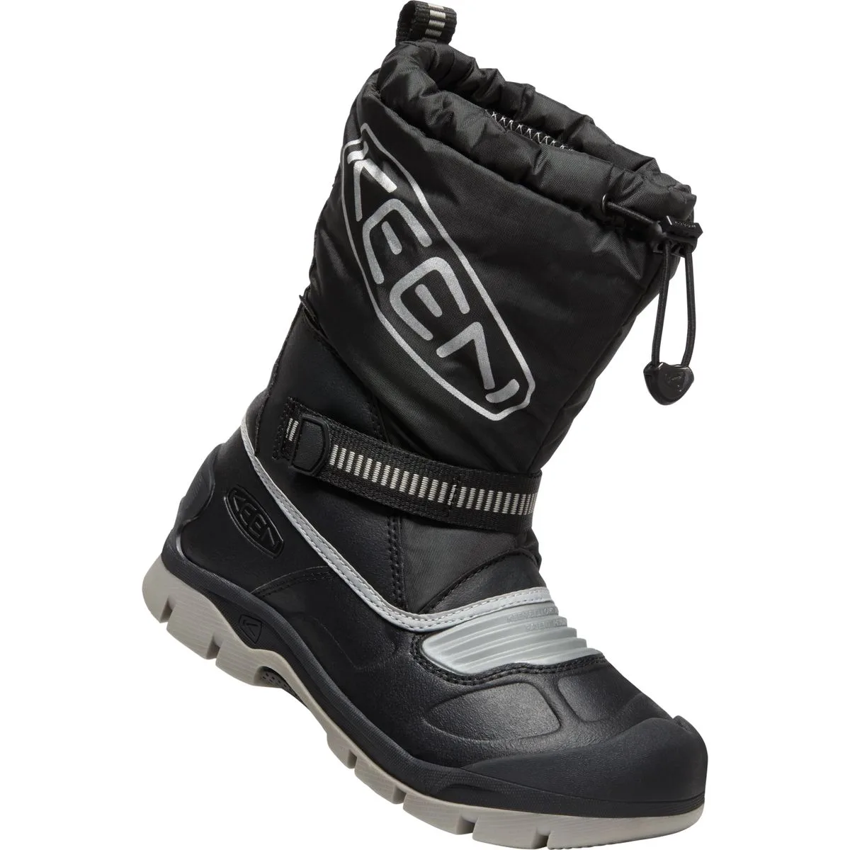 Keen Snow Troll Waterproof Kinder Stiefel, schwarz, Größe 33