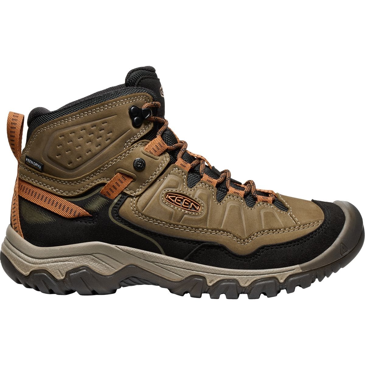 Targhee IV Mid Waterproof Herren Trekkingstiefel, grün, Größe 42 ½ 42 ½