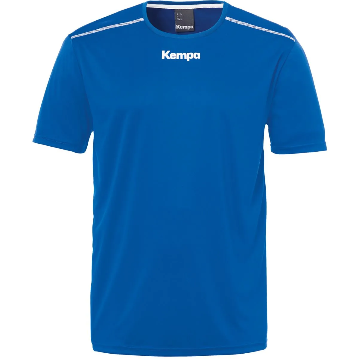 Kempa Poly T-Shirt, blau XXL
