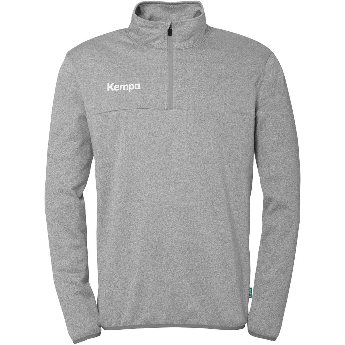 Kempa 1/4 Zip Kinder Sweatshirt, grau