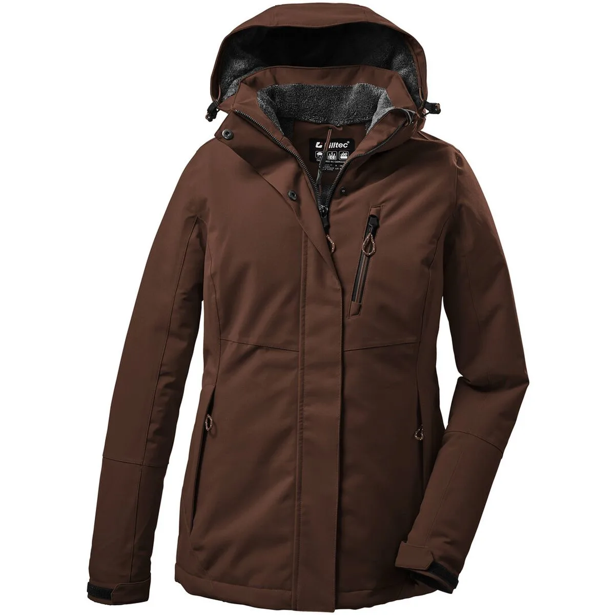 KOW 140 Damen Funktionsjacke, silber 50