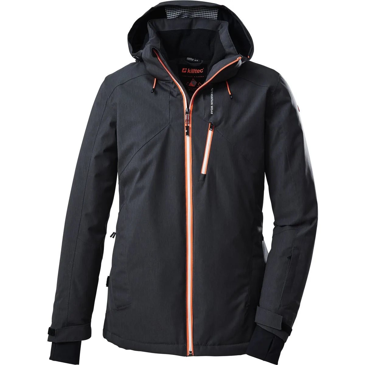 Ksw 12 Damen Skijacke, grau 38