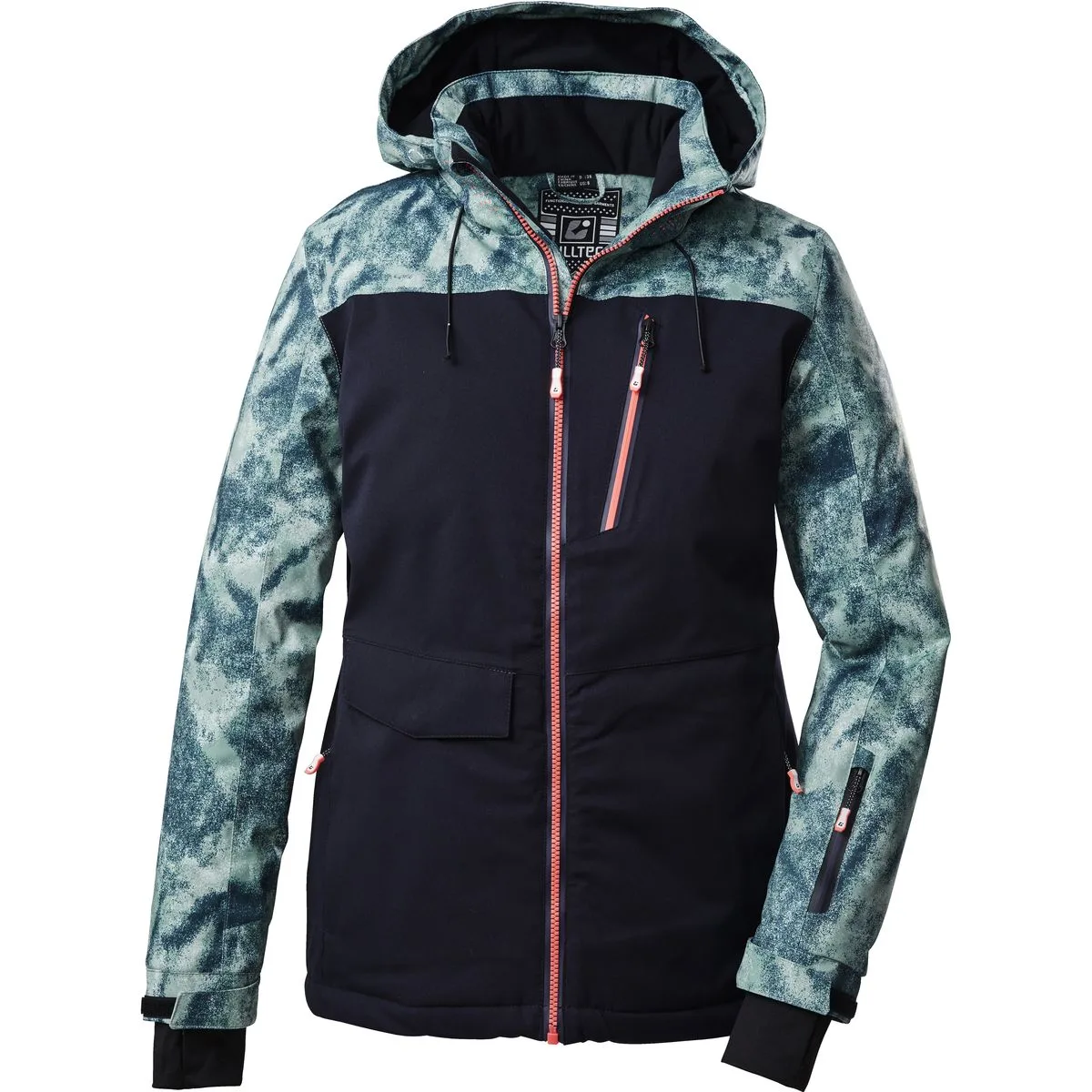 Ksw 129 Damen Skijacke, schwarz 36