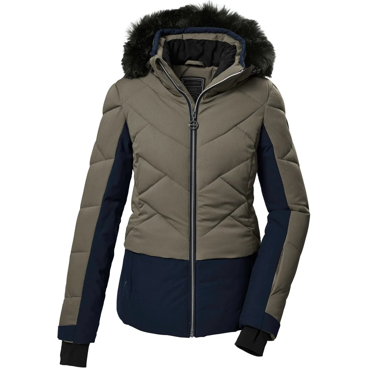 KSW 102 Damen Skijacke, braun 42