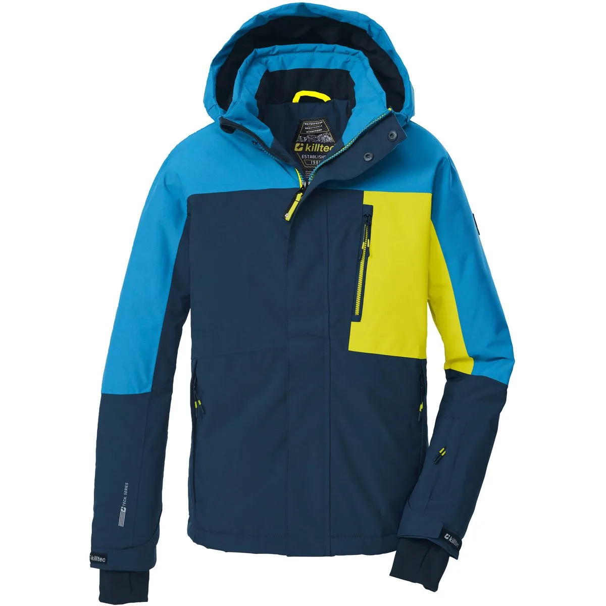 KSW 200 Jungen Skijacke, blau 140