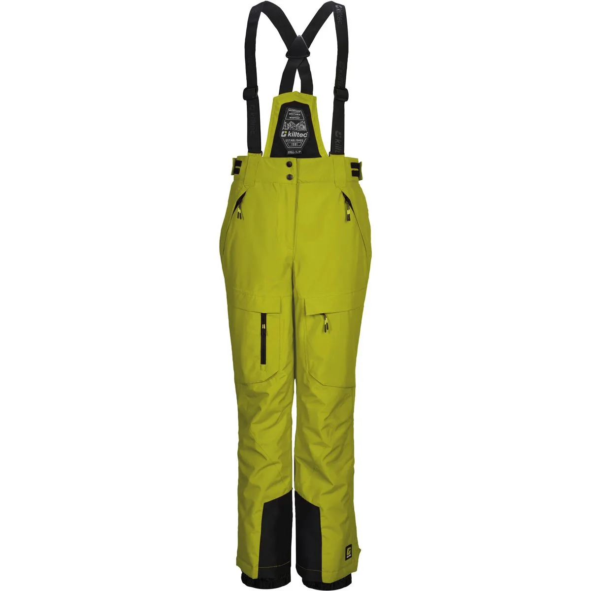 KSW 204 Jungen Trägerhose, grün 140