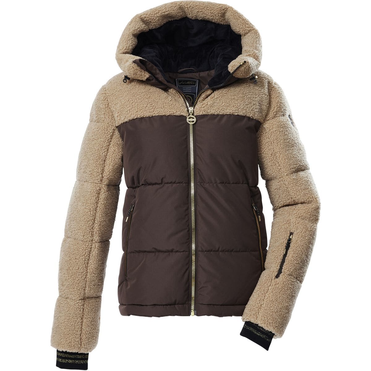 KSW 111 Damen Skijacke, braun 44
