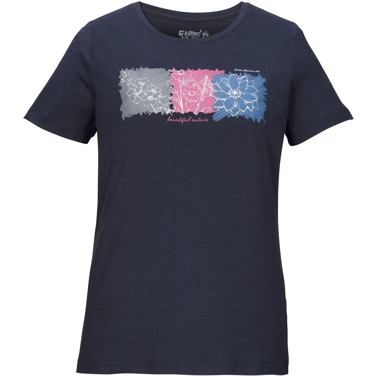 Kos 18 Damen T-Shirt, blau 46